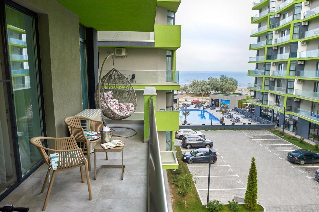 Sea La Vie 2Br Apt Spa N Pool Beach Resort Năvodari Exteriér fotografie